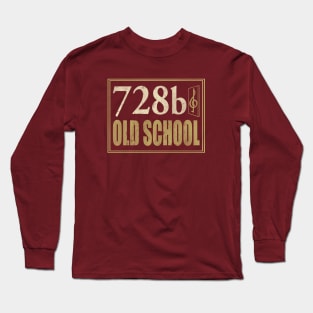 728b - OLD SCHOOL Long Sleeve T-Shirt